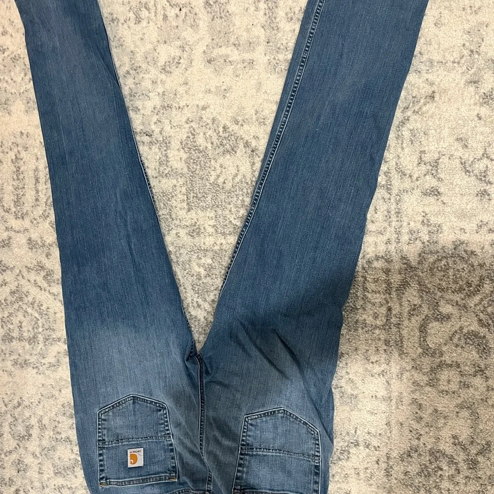 Carhartt Men's Relaxed Jeans - Blue - Picture 2 of 3